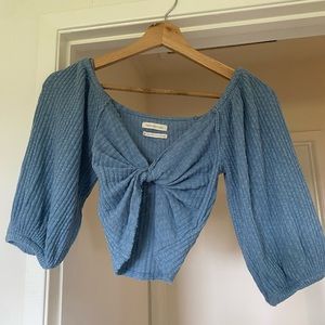 Urban Outfitters Cropped Blouse